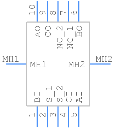 E37-VT6330-1 - ELMA - PCB symbol