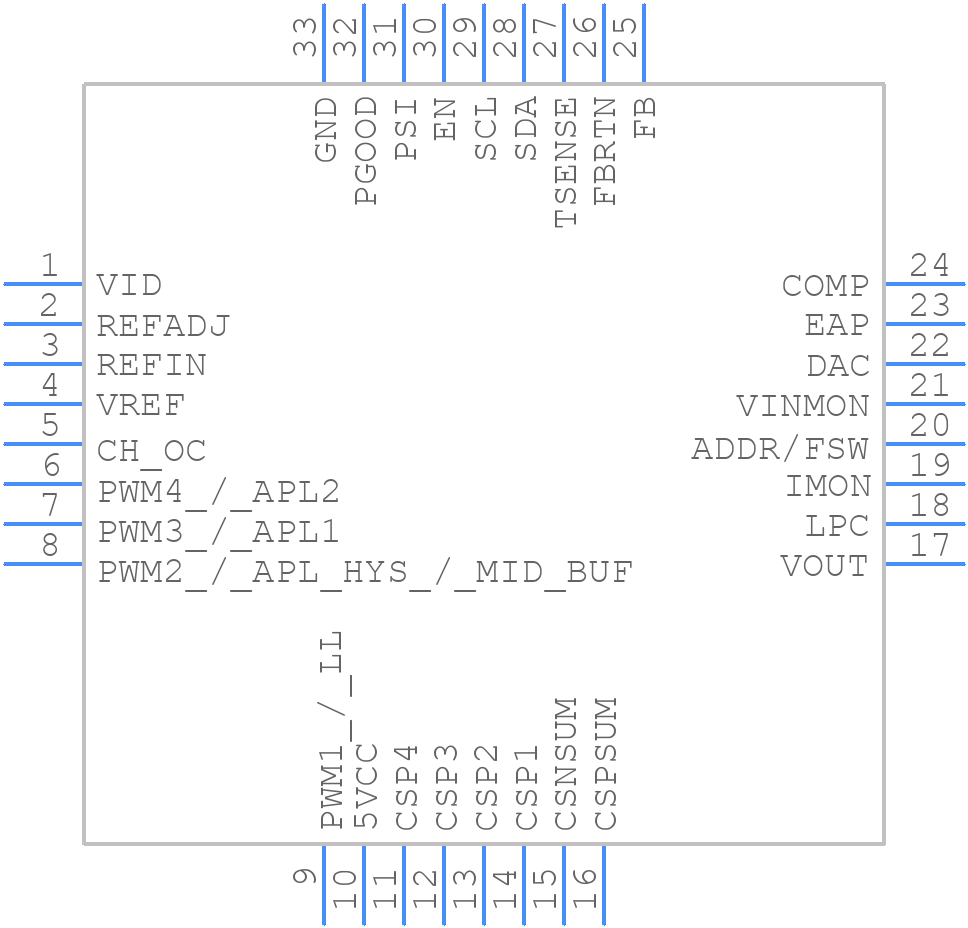 up9512s - Micro Power Intellect - PCB symbol