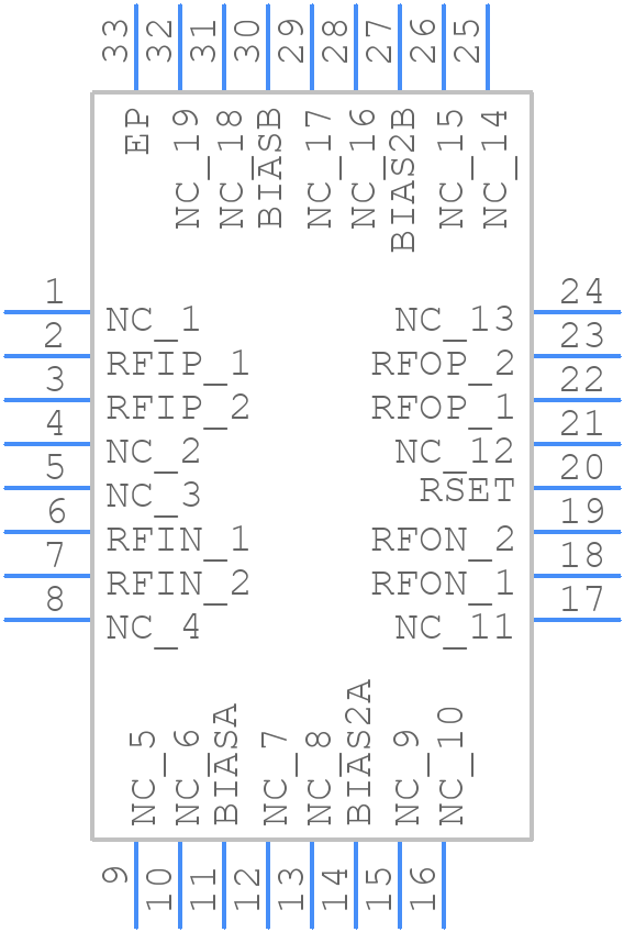 ADCA5191ACPZ - Analog Devices - PCB symbol