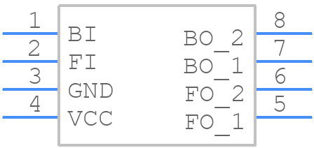 TA6586 - RZ - PCB symbol