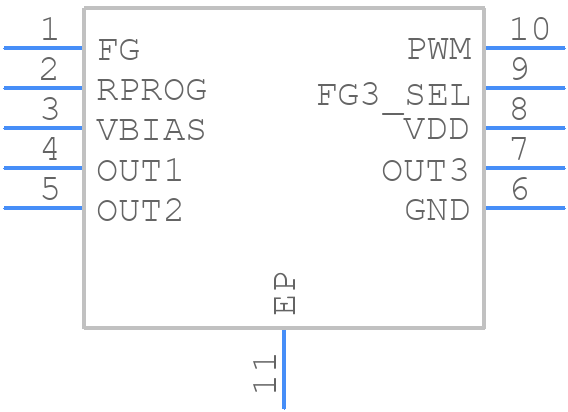 MTD6508-E/NA - Microchip - PCB symbol