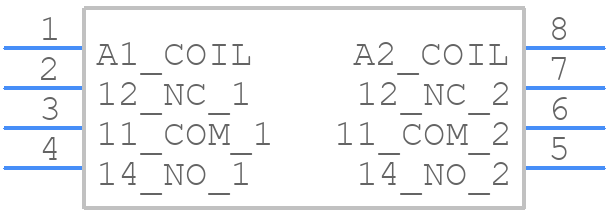 RZL3-1C4-L012-R - TE Connectivity - PCB symbol