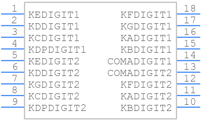 LTD-6710P - Lite-On - PCB symbol
