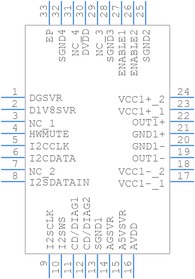 FDA803S-6DT - STMicroelectronics - PCB symbol
