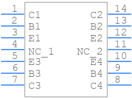 320P14-U - THAT CORPORATION - PCB symbol