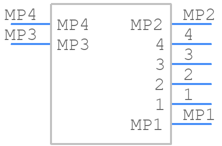 FH34D-4S-0.5SH(50) - Hirose - PCB symbol