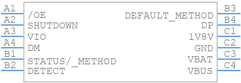 STUSBCD01BJR - STMicroelectronics - PCB symbol