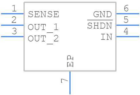 LT3008IDC-3.3#TRMPBF - Analog Devices - PCB symbol
