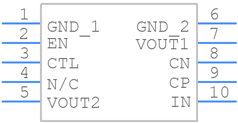 MP5418GQG-P - Monolithic Power Systems (MPS) - PCB symbol
