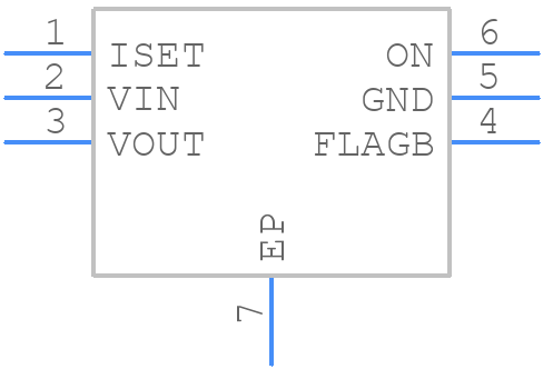 FPF2165 - onsemi - PCB symbol