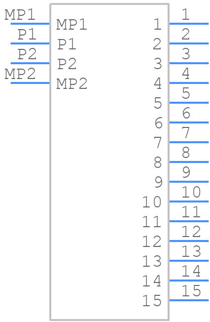 BCL-C18LMYG - Honda Connectors - PCB symbol