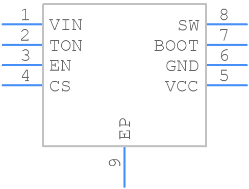 A6213KLJTR-T - Allegro Microsystems - PCB symbol