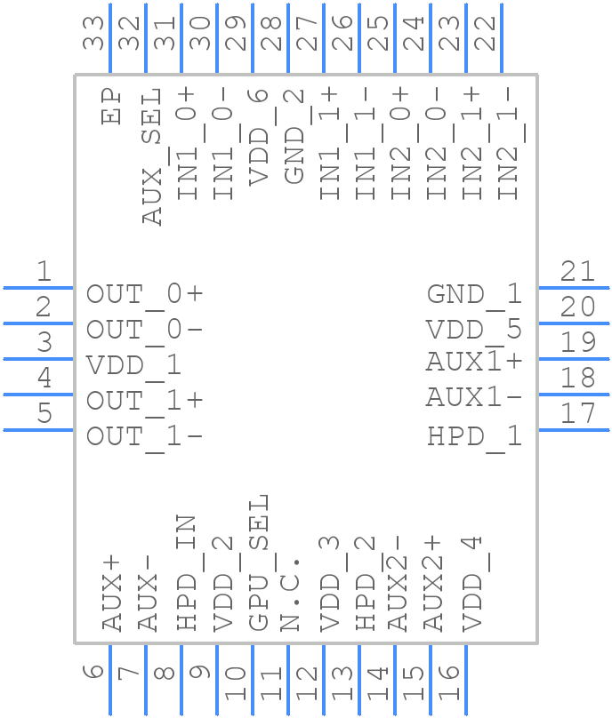 CBTL04DP211BS,518 - NXP - PCB symbol