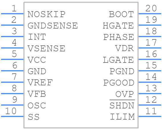 L6997S - STMicroelectronics - PCB symbol