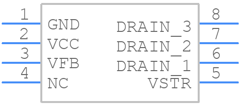 FSDM311A - onsemi - PCB symbol