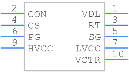 FSFR2100 - onsemi - PCB symbol