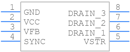 FSQ0265RN - onsemi - PCB symbol