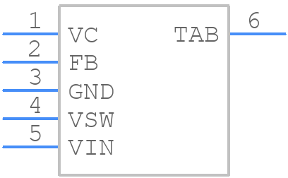 LT1268CQ#PBF - Analog Devices - PCB symbol