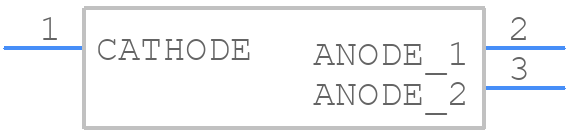 SBR2U10LP-13 - Diodes Incorporated - PCB symbol