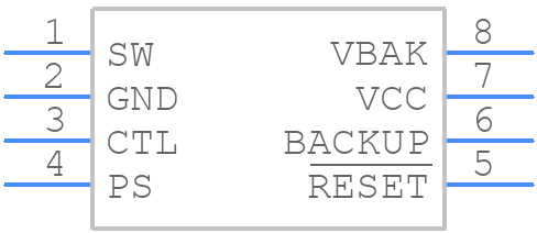 LTC1559CS8-5#PBF - Analog Devices - PCB symbol