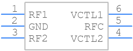 MASW-007221-TR3000 - MACOM - PCB symbol
