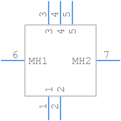 173107-0101 - Molex - PCB symbol
