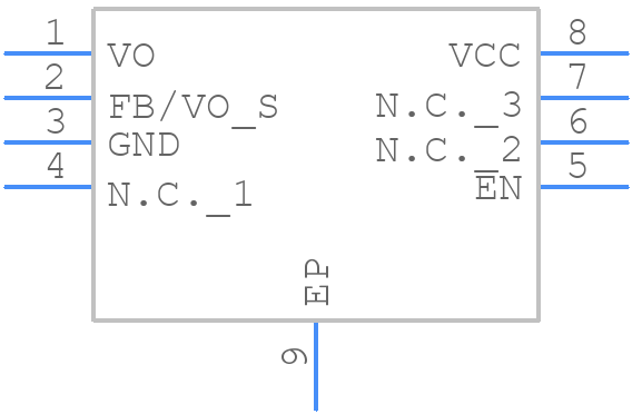 BD00HC5MEFJ-ME2 - ROHM Semiconductor - PCB symbol