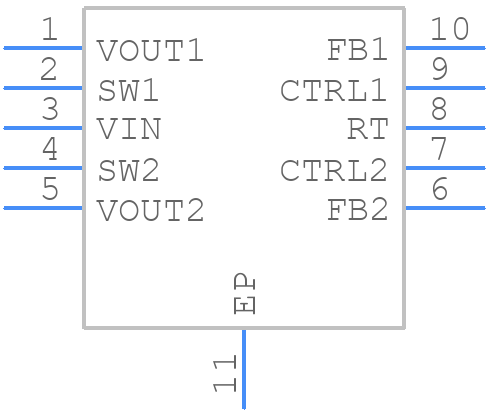 LT3466EDD#PBF - Analog Devices - PCB symbol
