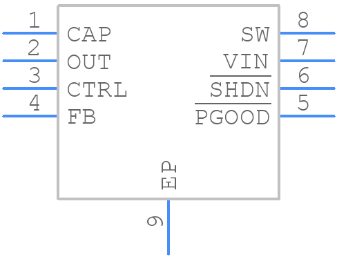 LT3473EDD#PBF - Analog Devices - PCB symbol