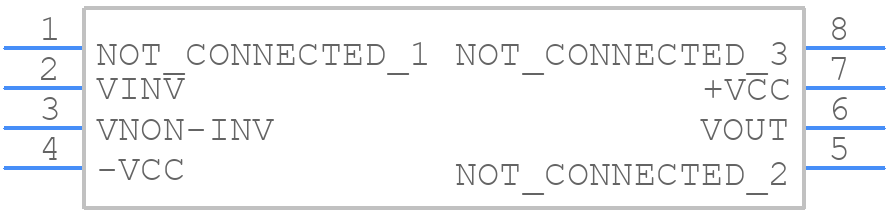 CLC449AJP/NOPB - Texas Instruments - PCB symbol