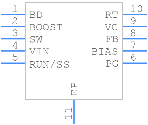 LT3481EMSE#PBF - Analog Devices - PCB symbol