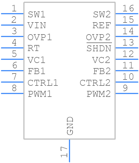 LT3486EFE#PBF - Analog Devices - PCB symbol
