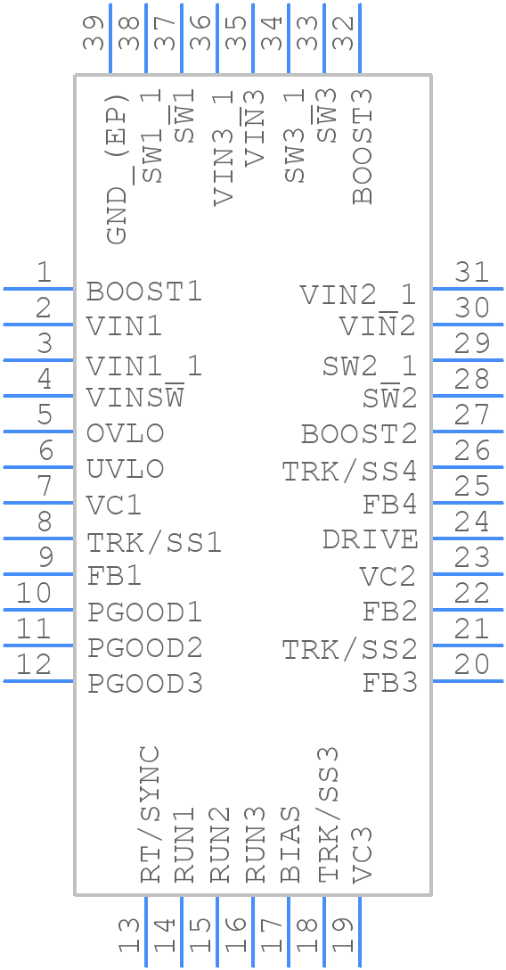 LT3507EUHF#PBF - Analog Devices - PCB symbol