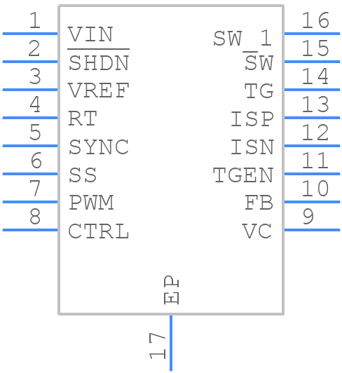 LT3518EFE#PBF - Analog Devices - PCB symbol
