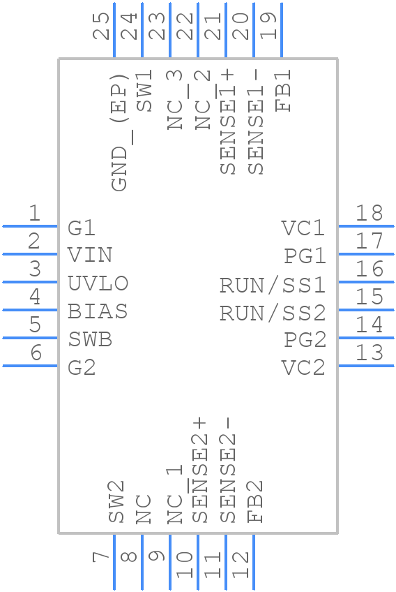 LT3742EUF#PBF - Analog Devices - PCB symbol