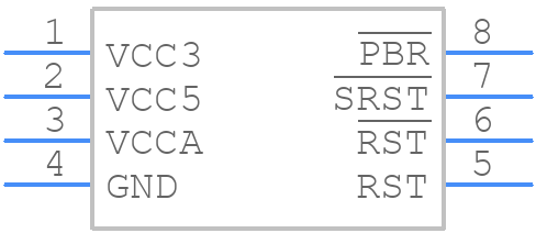 LTC1326CS8#PBF - Analog Devices - PCB symbol