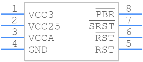 LTC1326CS8-2.5#PBF - Analog Devices - PCB symbol
