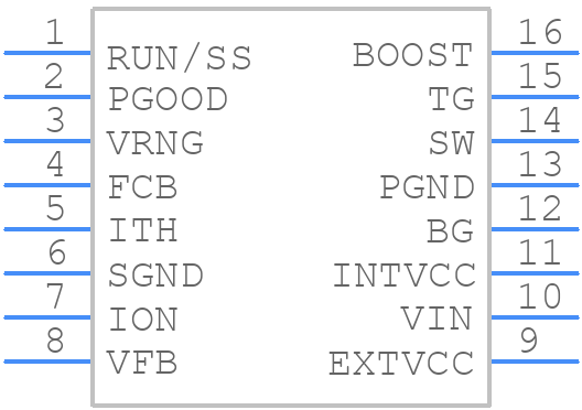 LTC1778EGN#PBF - Analog Devices - PCB symbol