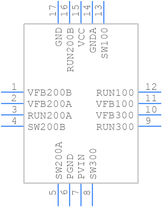 LTC3544EUD#PBF - Analog Devices - PCB symbol
