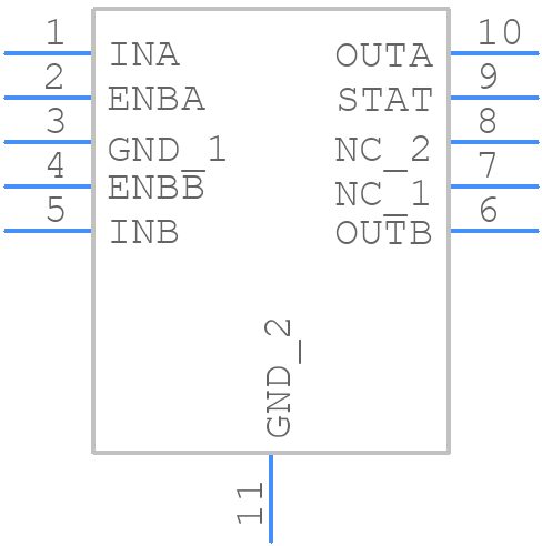 LTC4413EDD#PBF - Analog Devices - PCB symbol