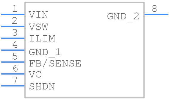 LT1076HVIR#PBF - Analog Devices - PCB symbol