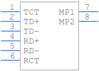S811-1X1T-A4-F - Bel - PCB symbol