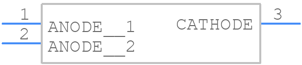 V30DM60CLHM3/I - Vishay - PCB symbol