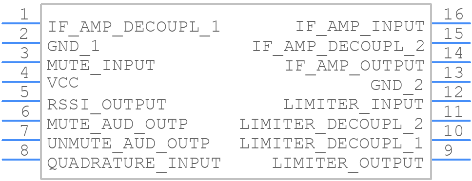SA614AD/01,118 - NXP - PCB symbol