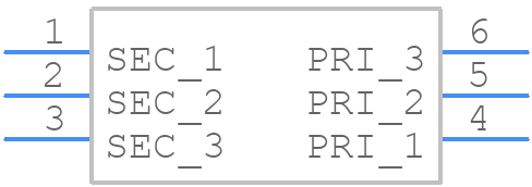 42TU013-RC - Xicon - PCB symbol