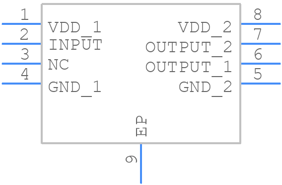 TC4420EMF - Microchip - PCB symbol