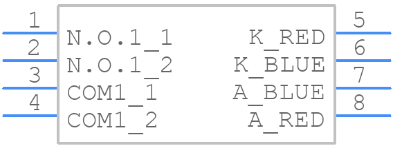 B3W-9012-RB2N - OMRON Electronics - PCB symbol