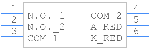 B3W-9012-R1R - OMRON Electronics - PCB symbol