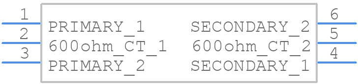 108H - Hammond Manufacturing - PCB symbol
