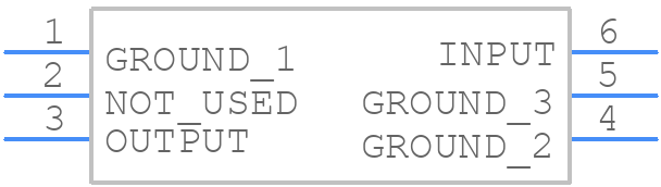 AMK-3-452+ - Mini-Circuits - PCB symbol
